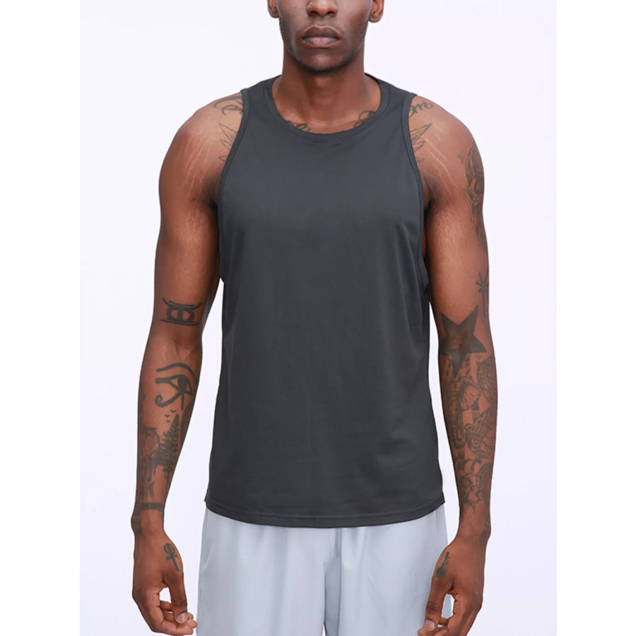 Men’s Plus Size Sleeveless Performance Active Tank Apparel and Accessories