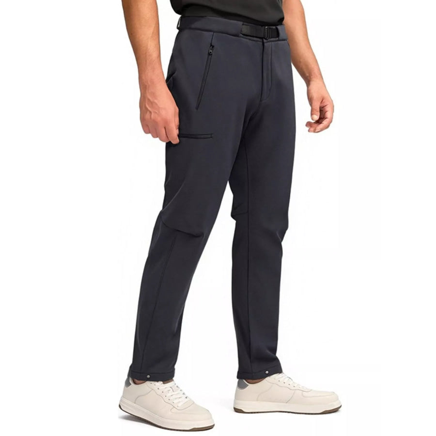 Men’s Plus Size Slim Fit Pants Dark Gray / M Apparel and Accessories