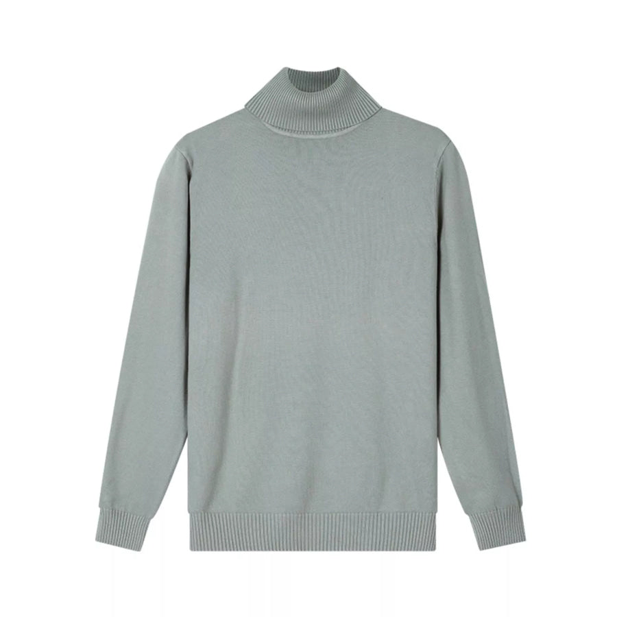 Men’s Plus Size Slim-Fit Turtleneck Sweater Apparel and Accessories