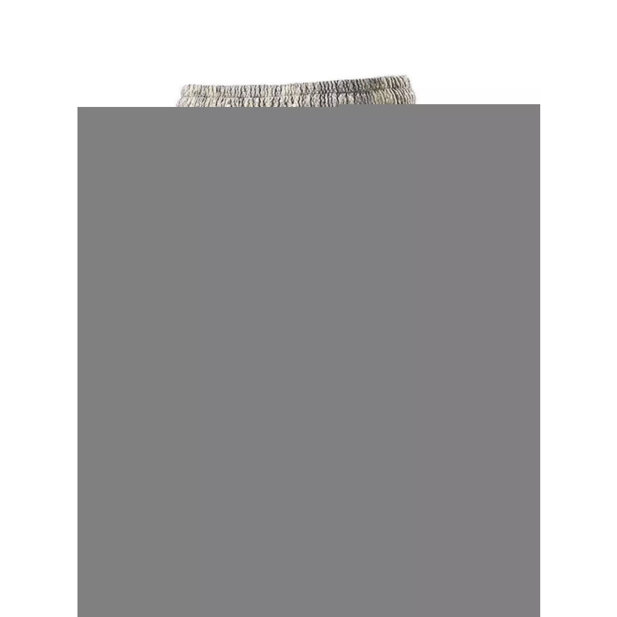 Men’s Plus Size Snake Print Drawstring Shorts Apricot Gray / M Apparel and Accessories