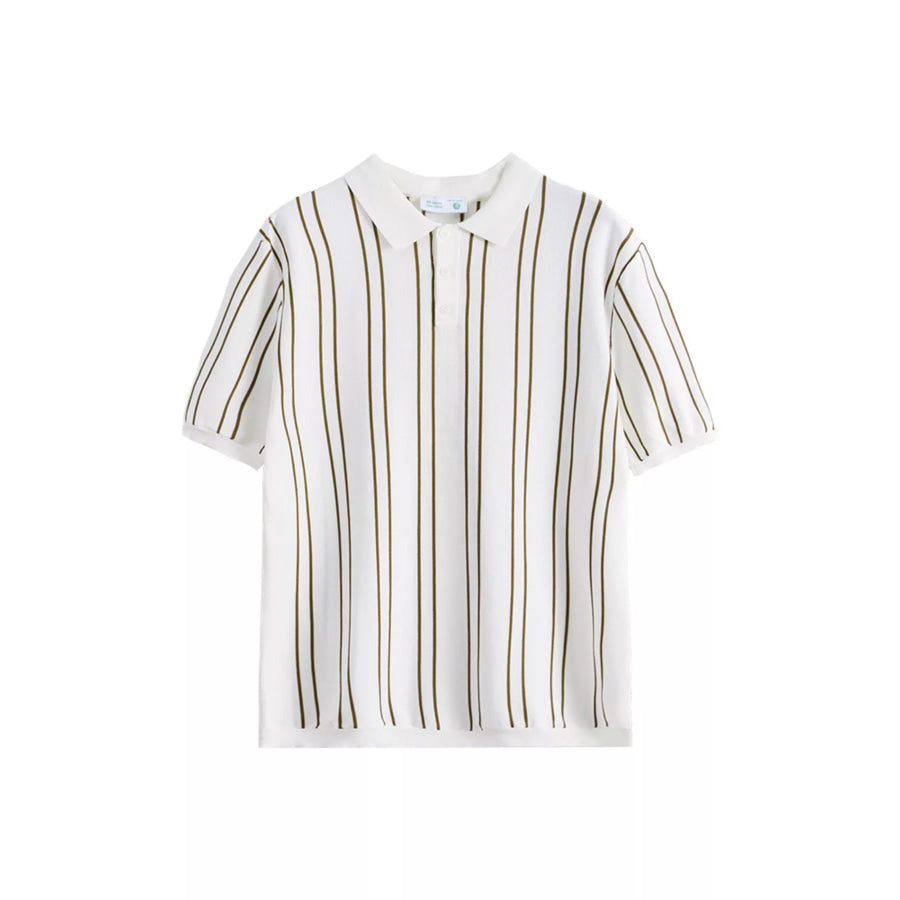 Men’s Plus Size Striped Casual Fit Polo Apparel and Accessories