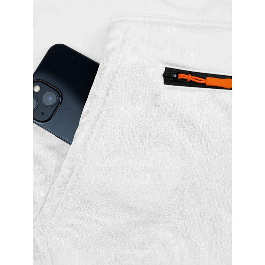 Men’s Plus Size Tactical Cargo Hoodie and Jogger Set