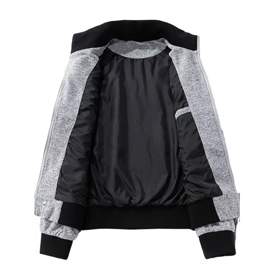 Men’s Plus Size Thick Jacket and Pants Tracksuit Set Apparel and Accessories