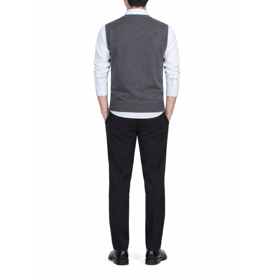 Men’s Plus Size V-Neck Sweater Vest Apparel and Accessories