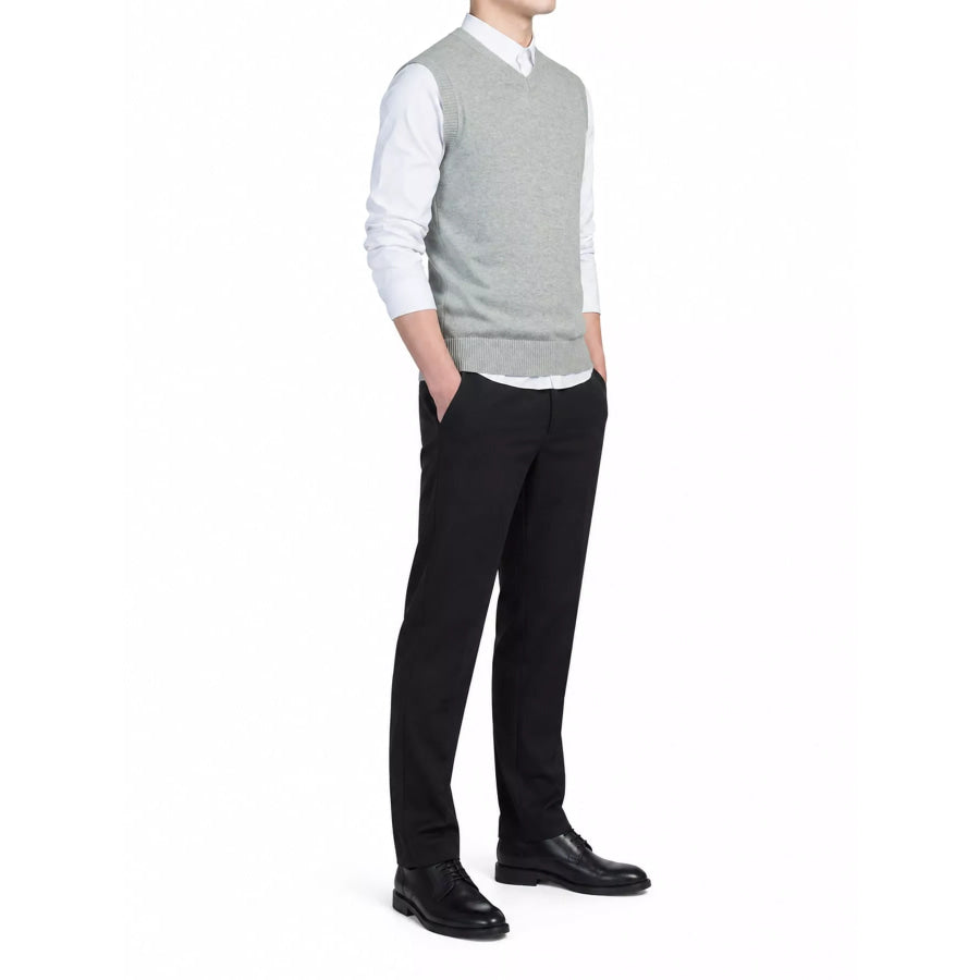 Men’s Plus Size V-Neck Sweater Vest Apparel and Accessories