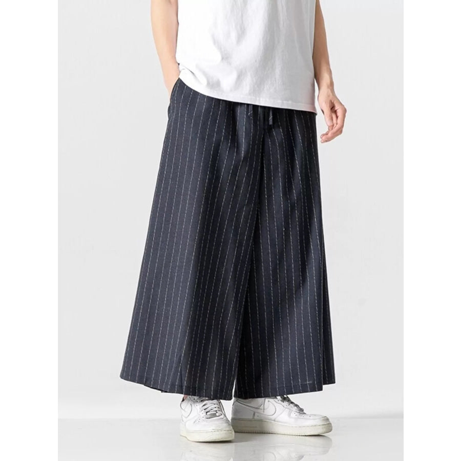 Men’s Plus Size Wide Leg Casual Pants Apparel and Accessories