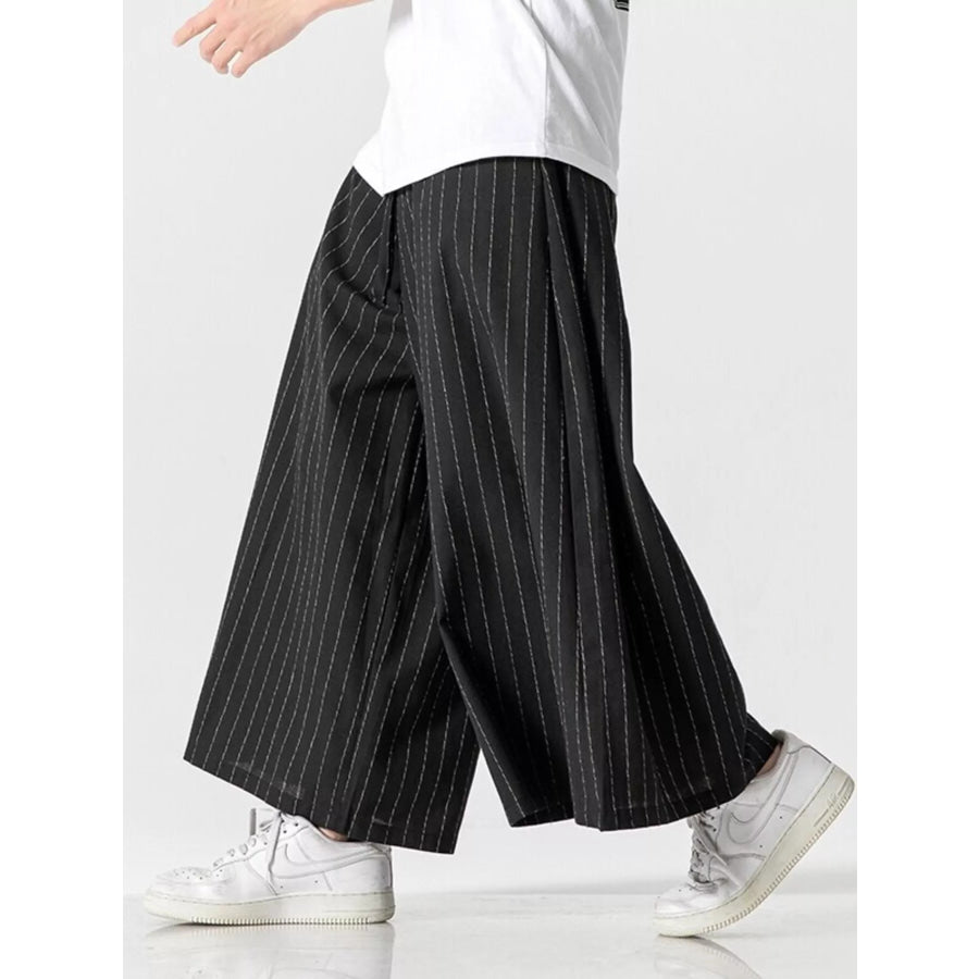 Men’s Plus Size Wide Leg Casual Pants Apparel and Accessories