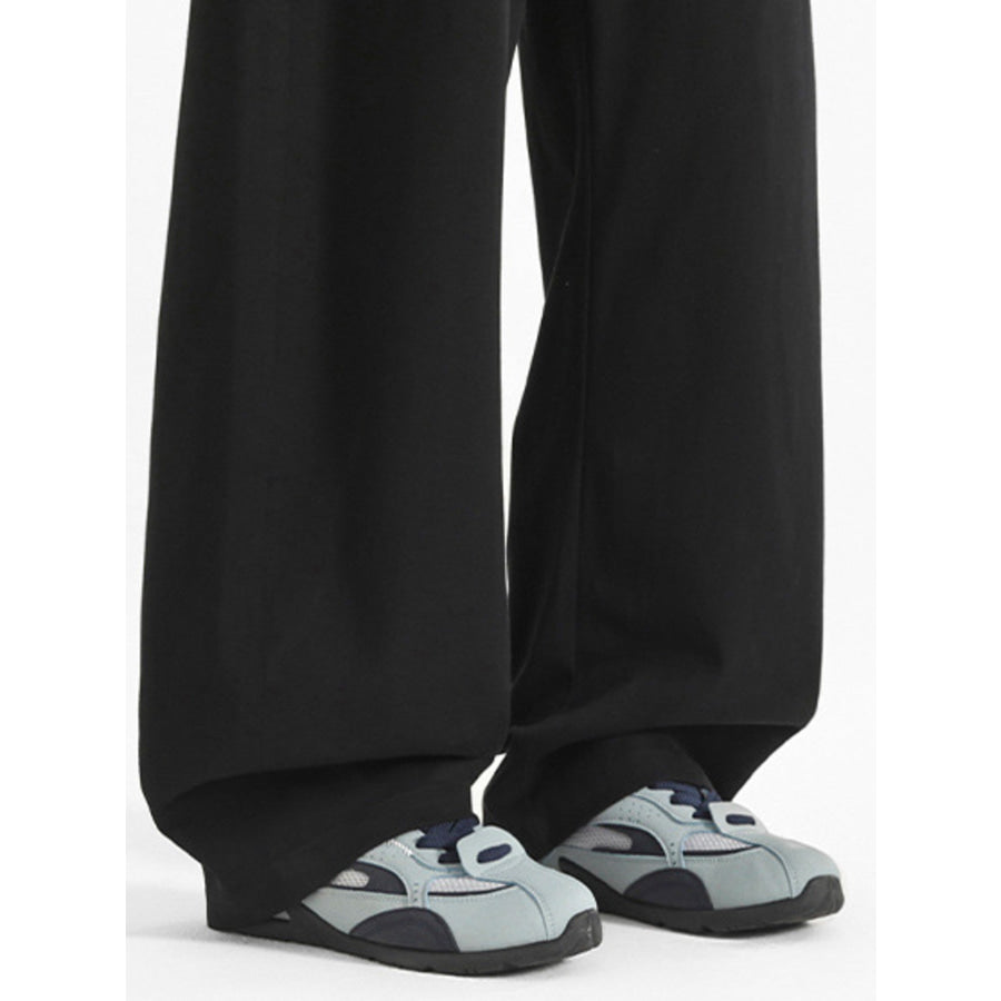 Men’s Plus Size Wide Leg Casual Pants Apparel and Accessories