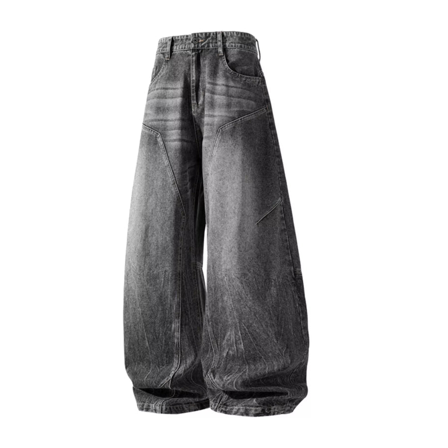 Men’s Plus Size Wide Leg Jeans Apparel and Accessories