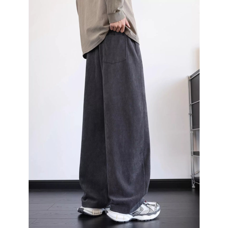 Men’s Plus Size Wide-Leg Pants Apparel and Accessories