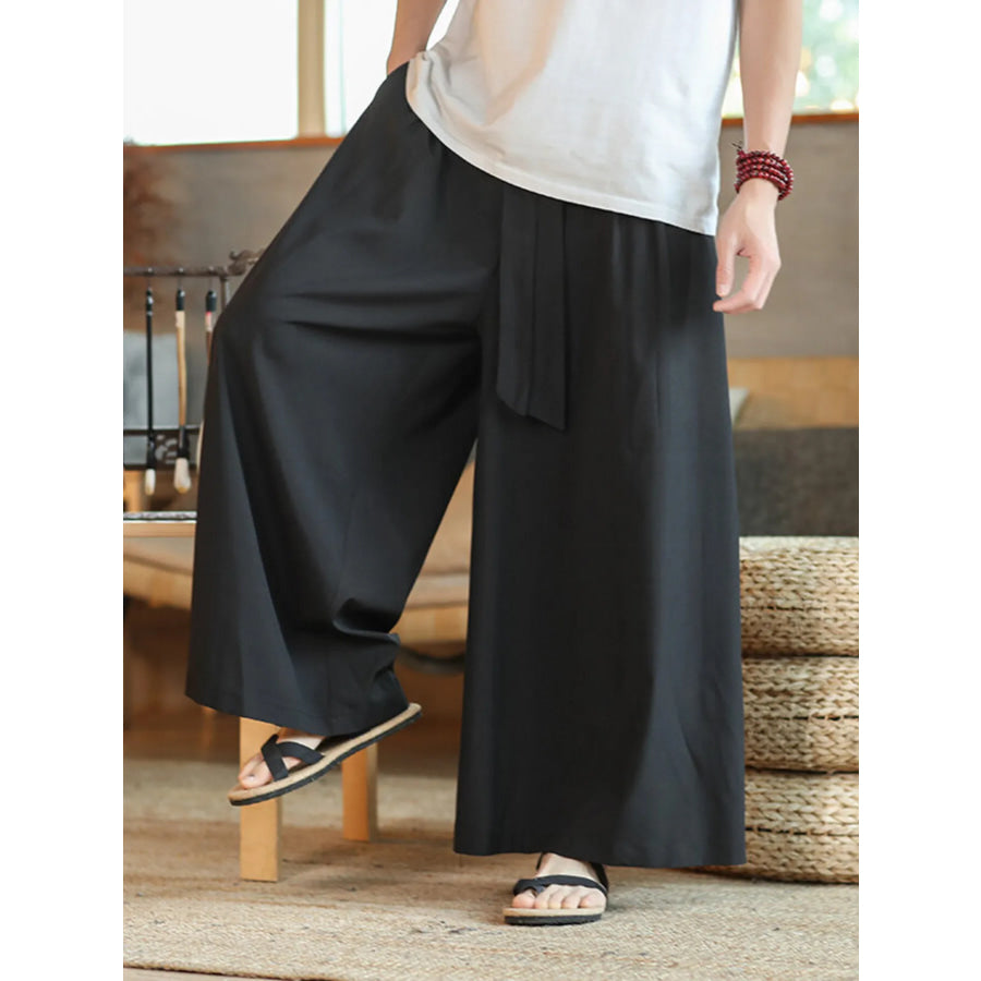 Men’s Plus Size Wide Leg Pants Apparel and Accessories