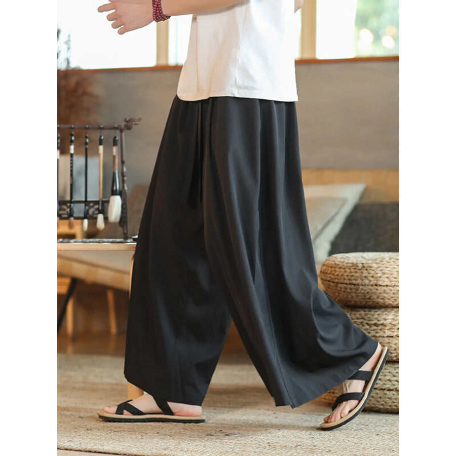 Men’s Plus Size Wide Leg Pants Apparel and Accessories