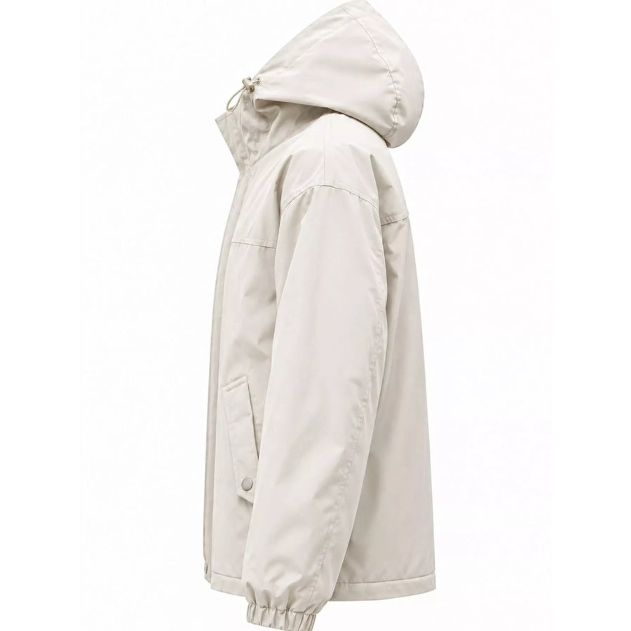 Men’s Plus Size Zip Up Hooded Jacket Apparel and Accessories