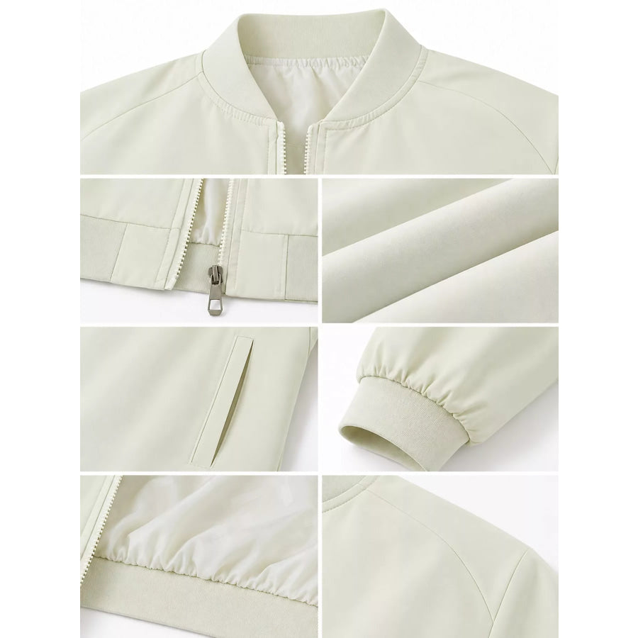 Men’s Plus Size Zip Up Long Sleeve Jacket Apparel and Accessories