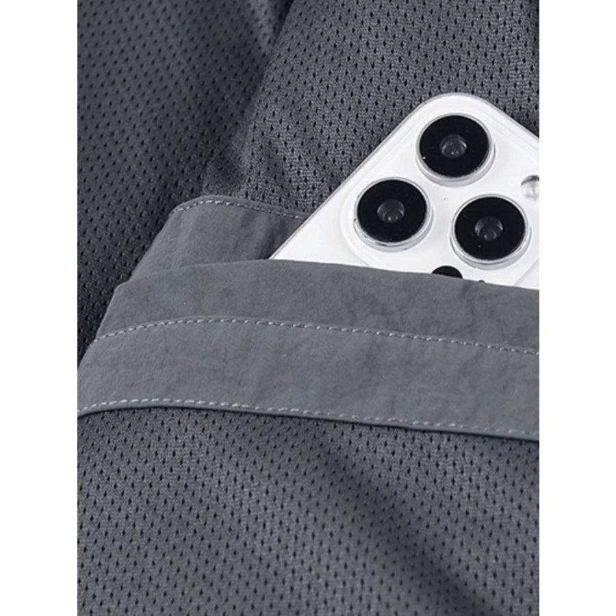 Men’s Plus Size Zip Up Long Sleeve Jacket Apparel and Accessories