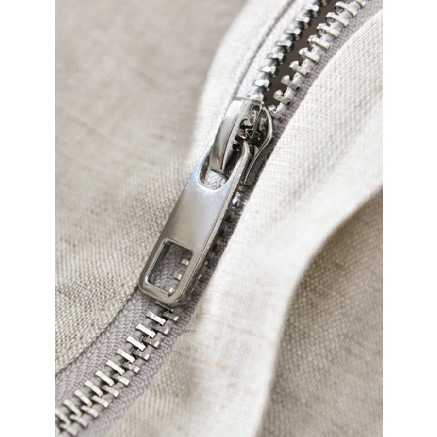 Men’s Plus Size Zip Up Long Sleeve Jacket Apparel and Accessories