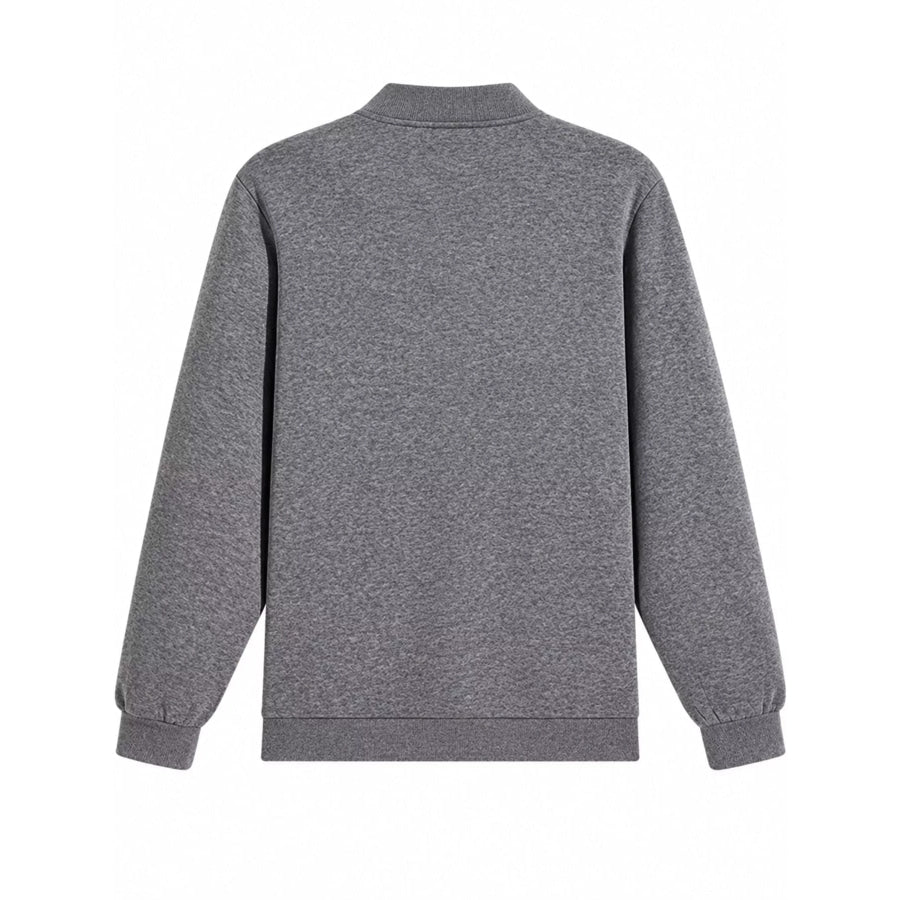 Men’s Plus Size Zip Up Long Sleeve Sweatshirt Apparel and Accessories