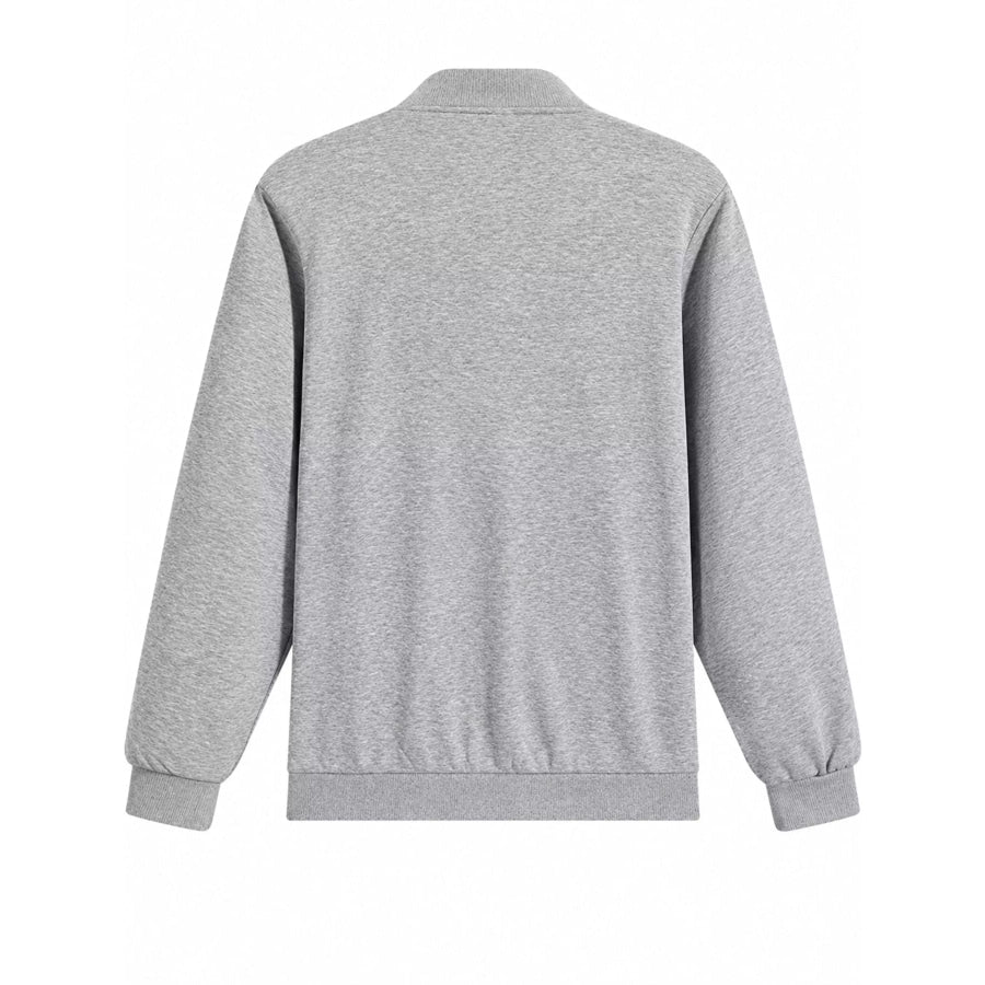 Men’s Plus Size Zip Up Long Sleeve Sweatshirt Apparel and Accessories