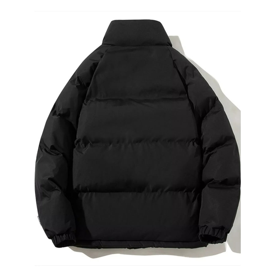 Men’s Plus Size Zip-Up Sherpa-Lined Puffer Jacket Apparel and Accessories