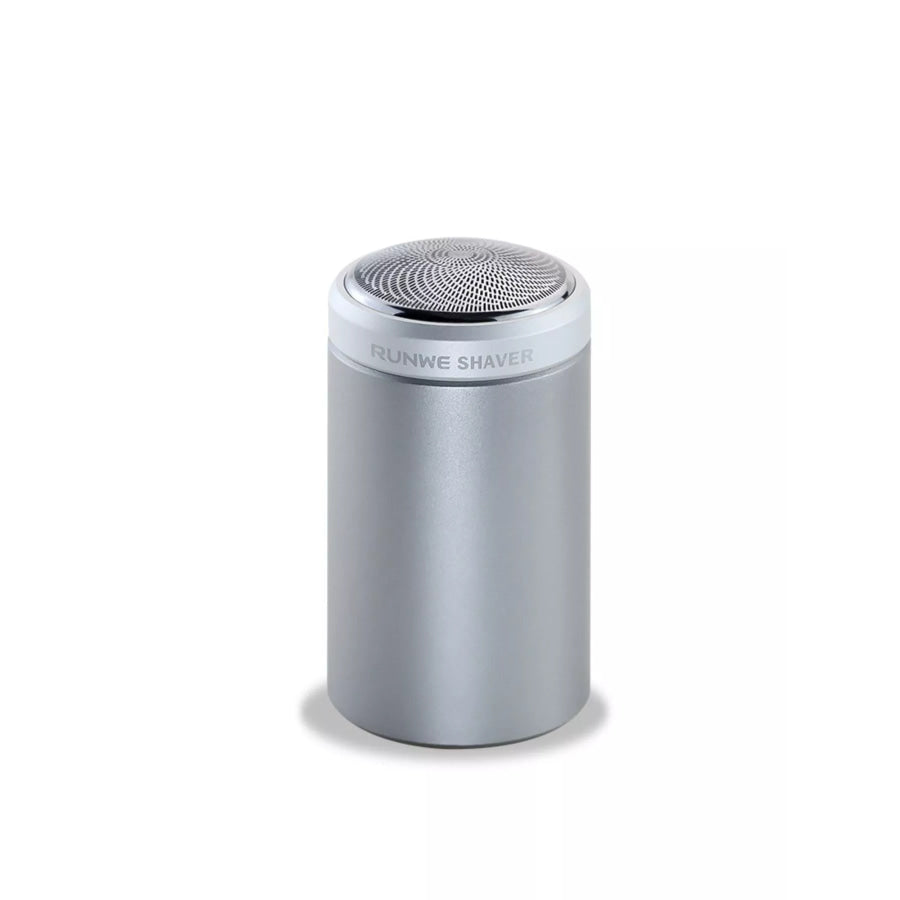 Men’s Portable Electric Shaver Silver / ONESIZE Apparel and Accessories