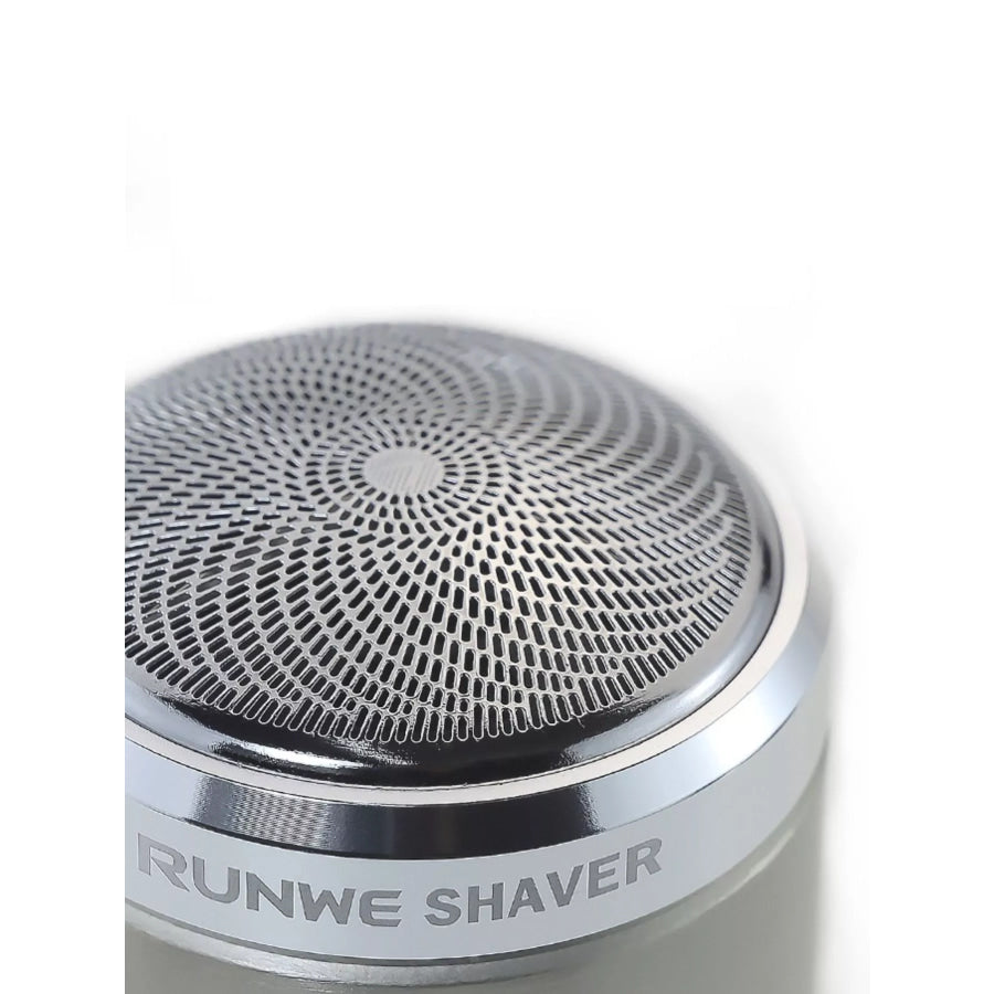 Men’s Portable Electric Shaver Silver / ONESIZE Apparel and Accessories