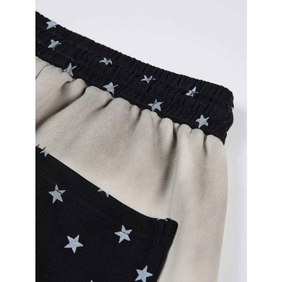 Men’s Printed Wide-Leg Pants Apparel and Accessories