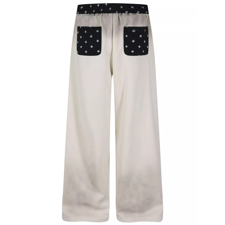 Men’s Printed Wide-Leg Pants Apparel and Accessories