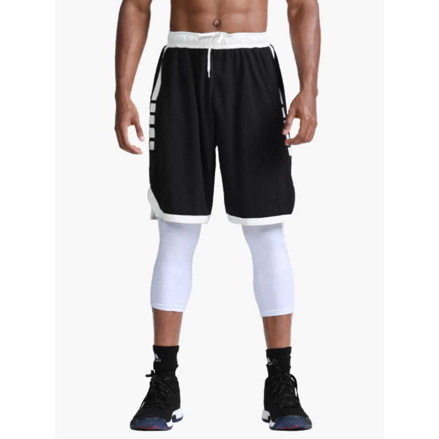 Men’s Quick-Dry Active Shorts Black / M Apparel and Accessories