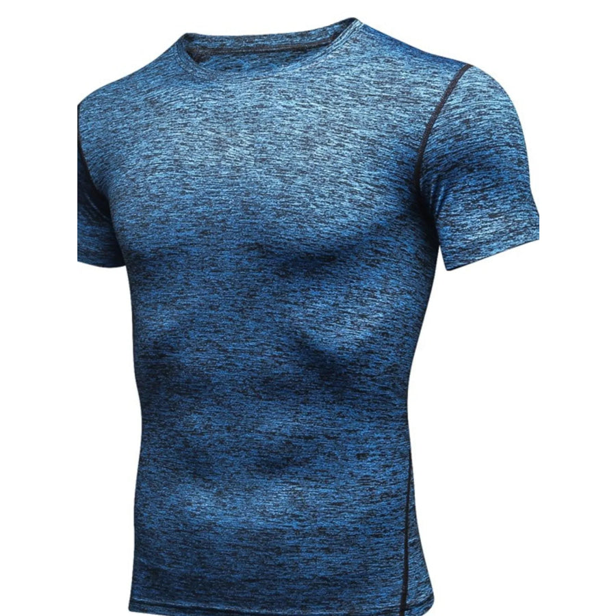 Men’s Quick-Dry Athletic T-Shirt Navy / M Apparel and Accessories