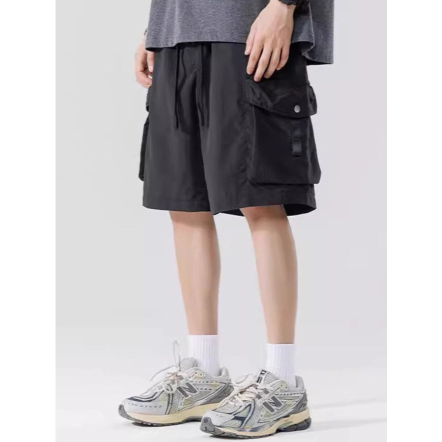 Men’s Relaxed Fit Cargo Shorts Black / M Apparel and Accessories