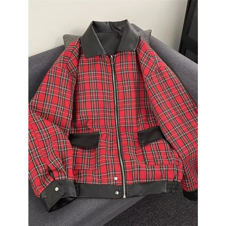 Men’s Reversible Zip Up Jacket Apparel and Accessories