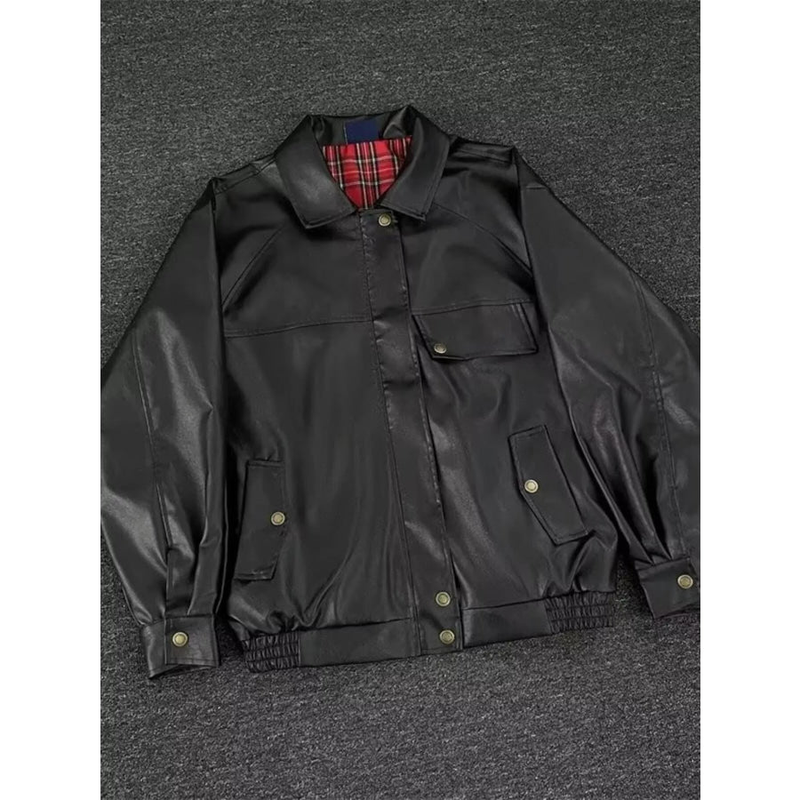Men’s Reversible Zip Up Jacket Black / M Apparel and Accessories