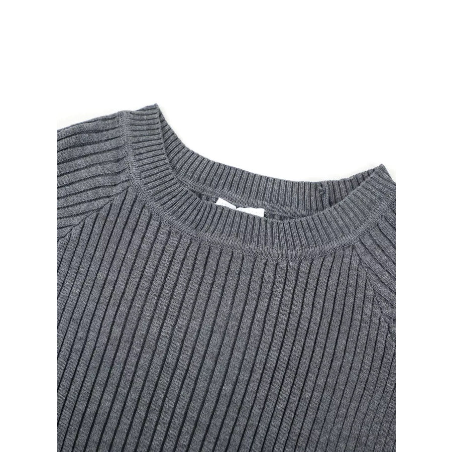 Men’s Ribbed Knit Short-Sleeve T-Shirt Apparel and Accessories
