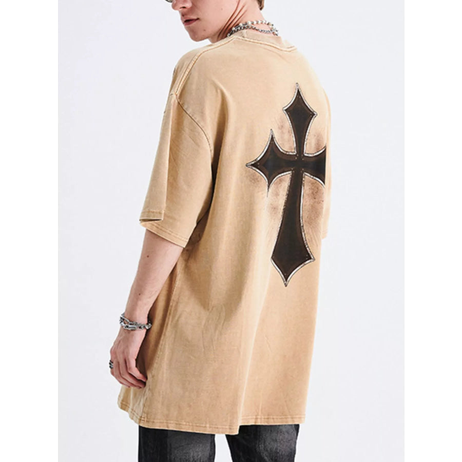 Men’s Round Neck Half Sleeve T-Shirt Apparel and Accessories