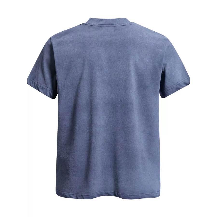 Men’s Round Neck Short Sleeve T-Shirt Apparel and Accessories