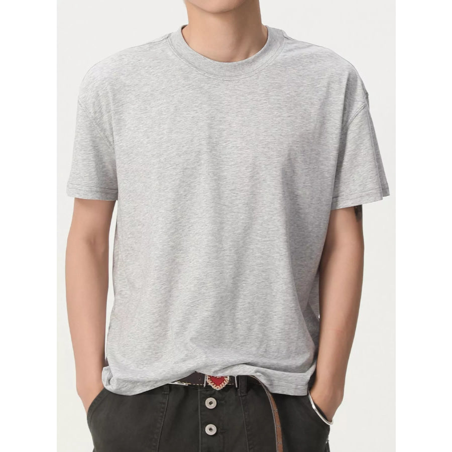Men’s Round Neck Short Sleeve T-Shirt