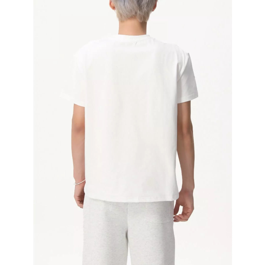 Men’s Round Neck Short Sleeve Tee