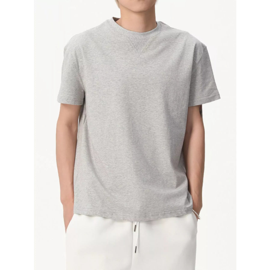 Men’s Round Neck Short Sleeve Tee