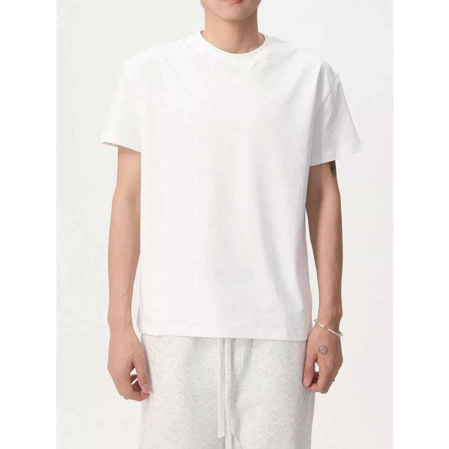 Men’s Round Neck Short Sleeve Tee
