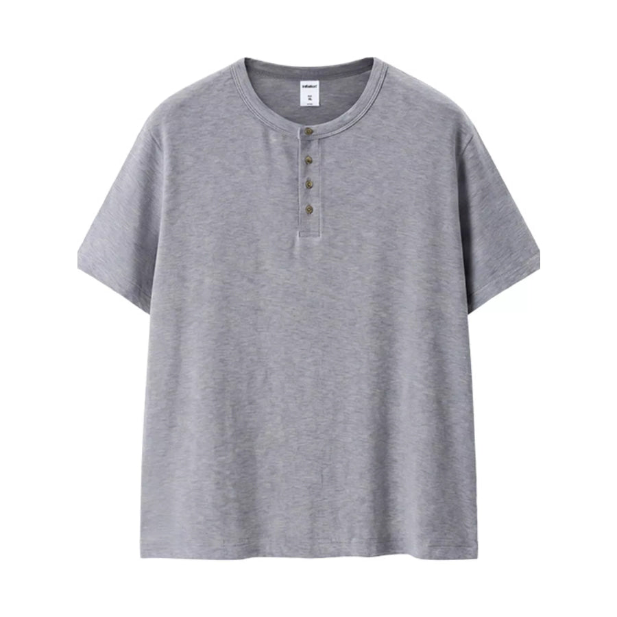 Men’s Short Sleeve Henley T-Shirt Apparel and Accessories