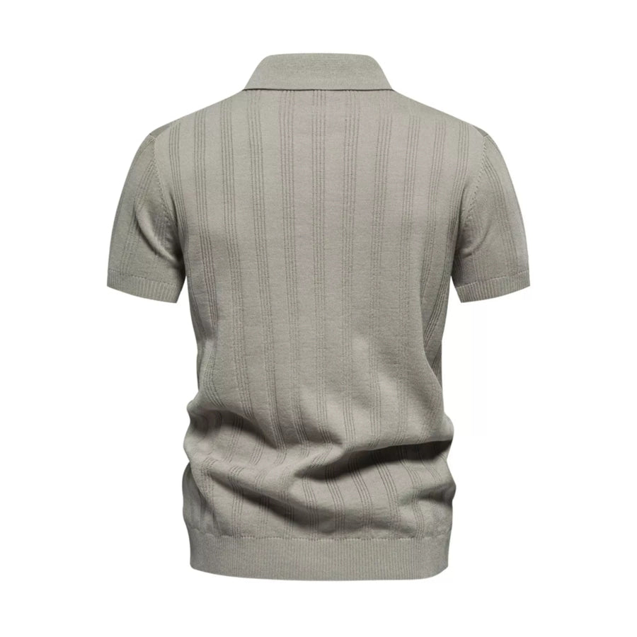 Men’s Short Sleeve Knit Polo Apparel and Accessories