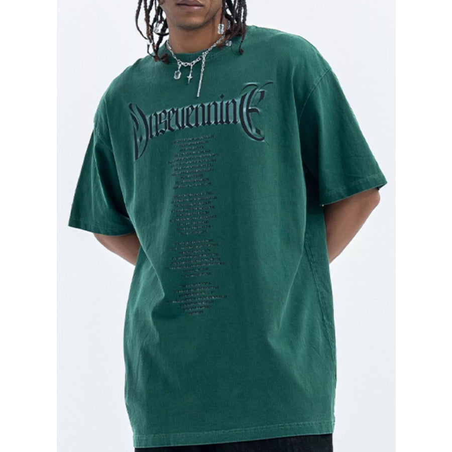 Men’s Short Sleeve Oversized T-Shirt Apparel and Accessories