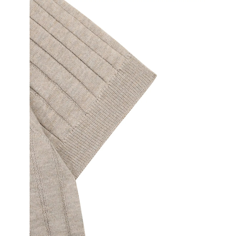 Men’s Short Sleeve Ribbed Knit Top Apparel and Accessories