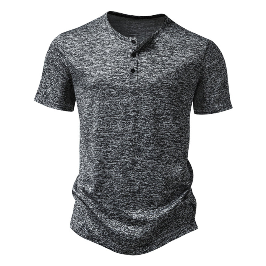 Men’s Short Sleeve Slim Fit T-Shirt Dark Gray / S Apparel and Accessories