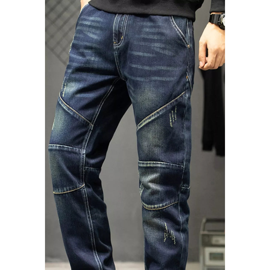 Men’s Slim Fit Straight Leg Jeans Apparel and Accessories