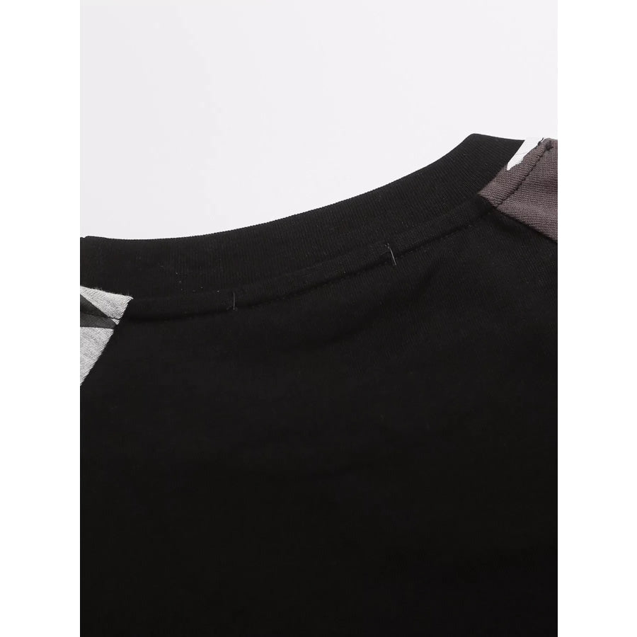 Men’s Star Raglan Sleeve T-Shirt Apparel and Accessories