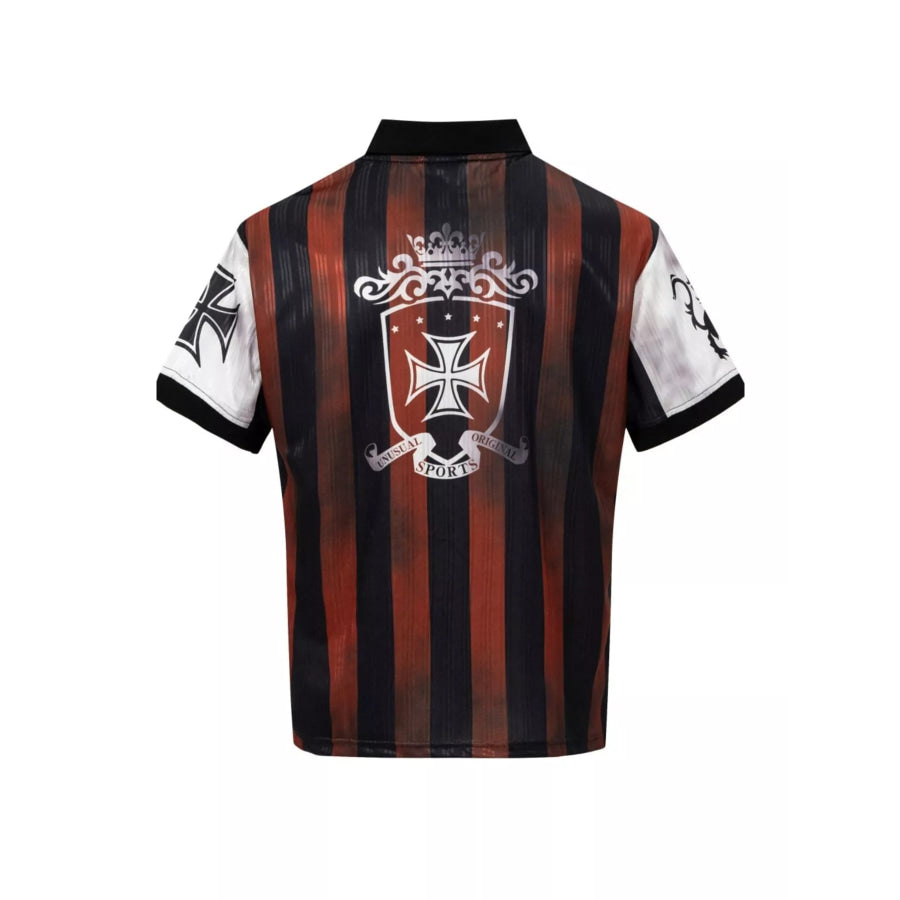 Men’s Striped Soccer Jersey T-Shirt Apparel and Accessories