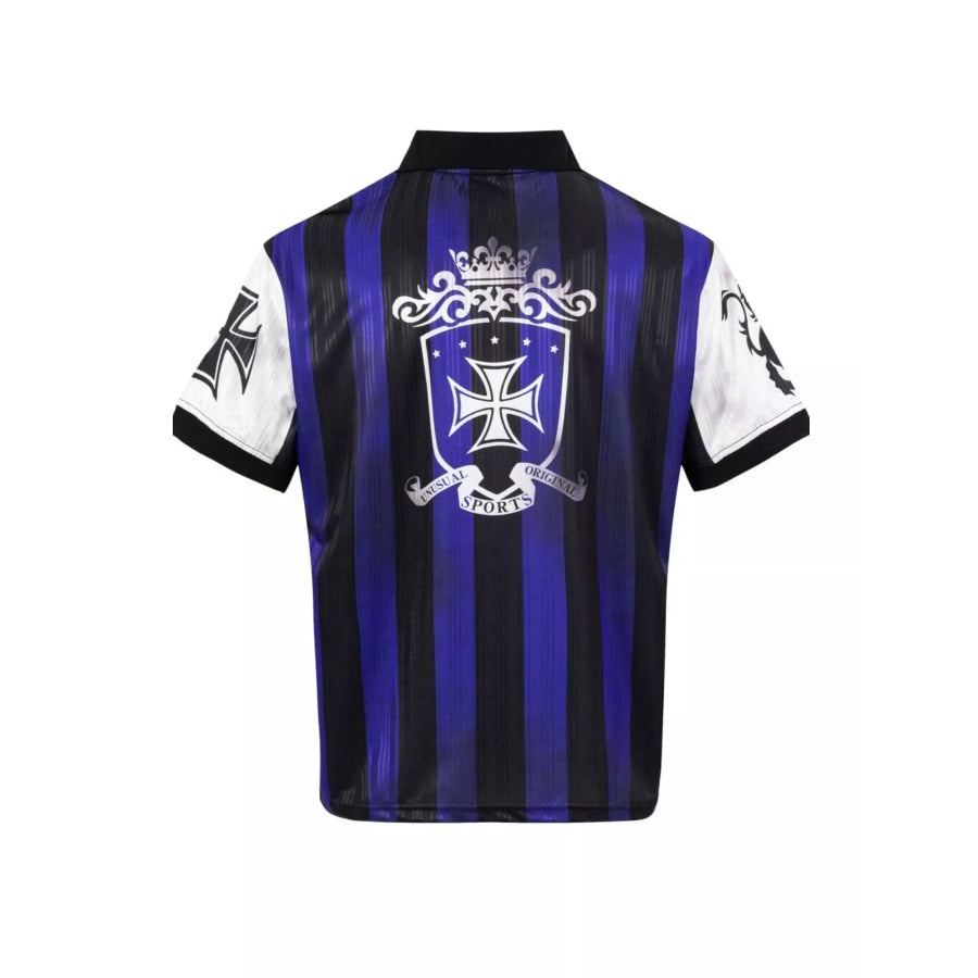 Men’s Striped Soccer Jersey T-Shirt Apparel and Accessories