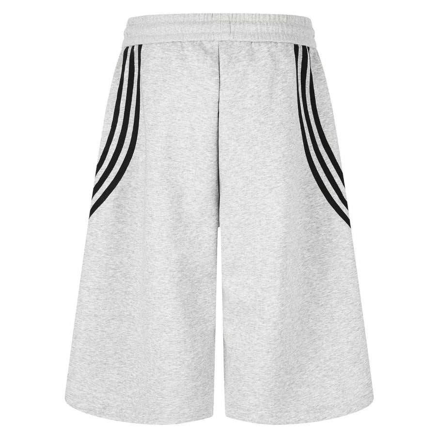 Men’s Striped Wide-Leg Cropped Pants Apparel and Accessories