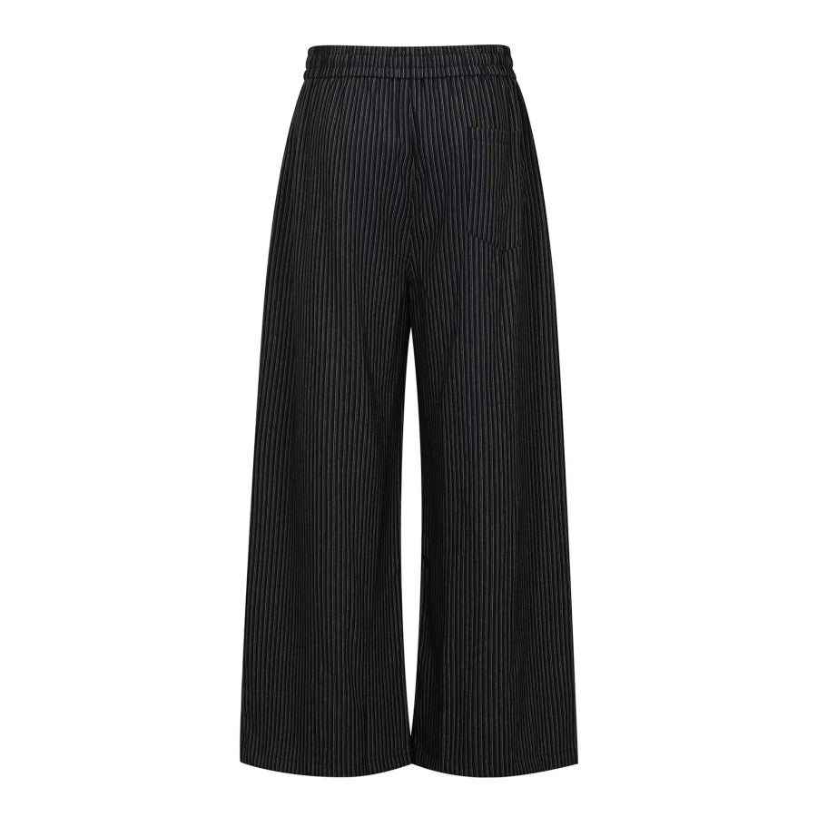 Men’s Striped Wide-Leg Drawstring Pants Apparel and Accessories